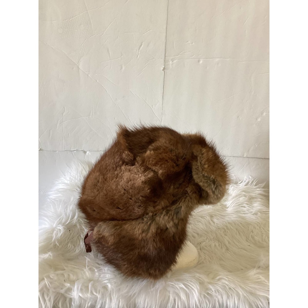 Men's Muskrat Fur Hat